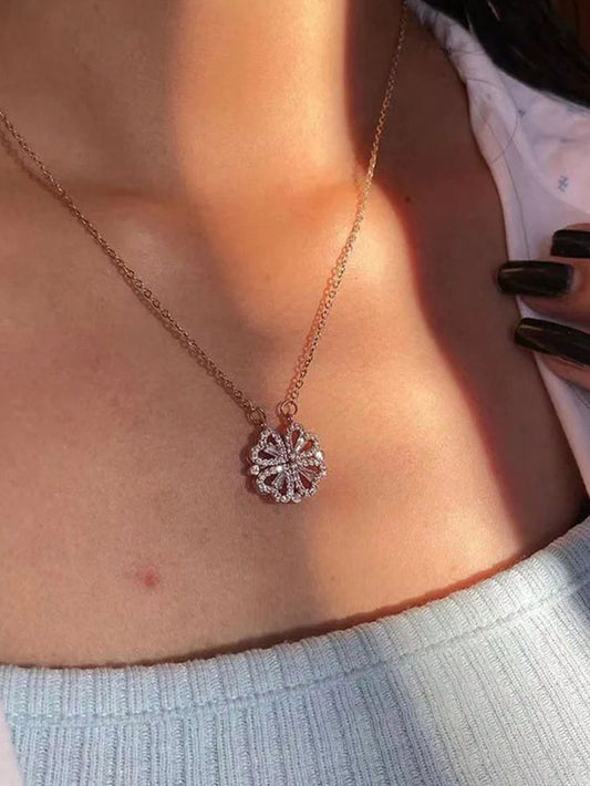 Collar Trébol de Corazones